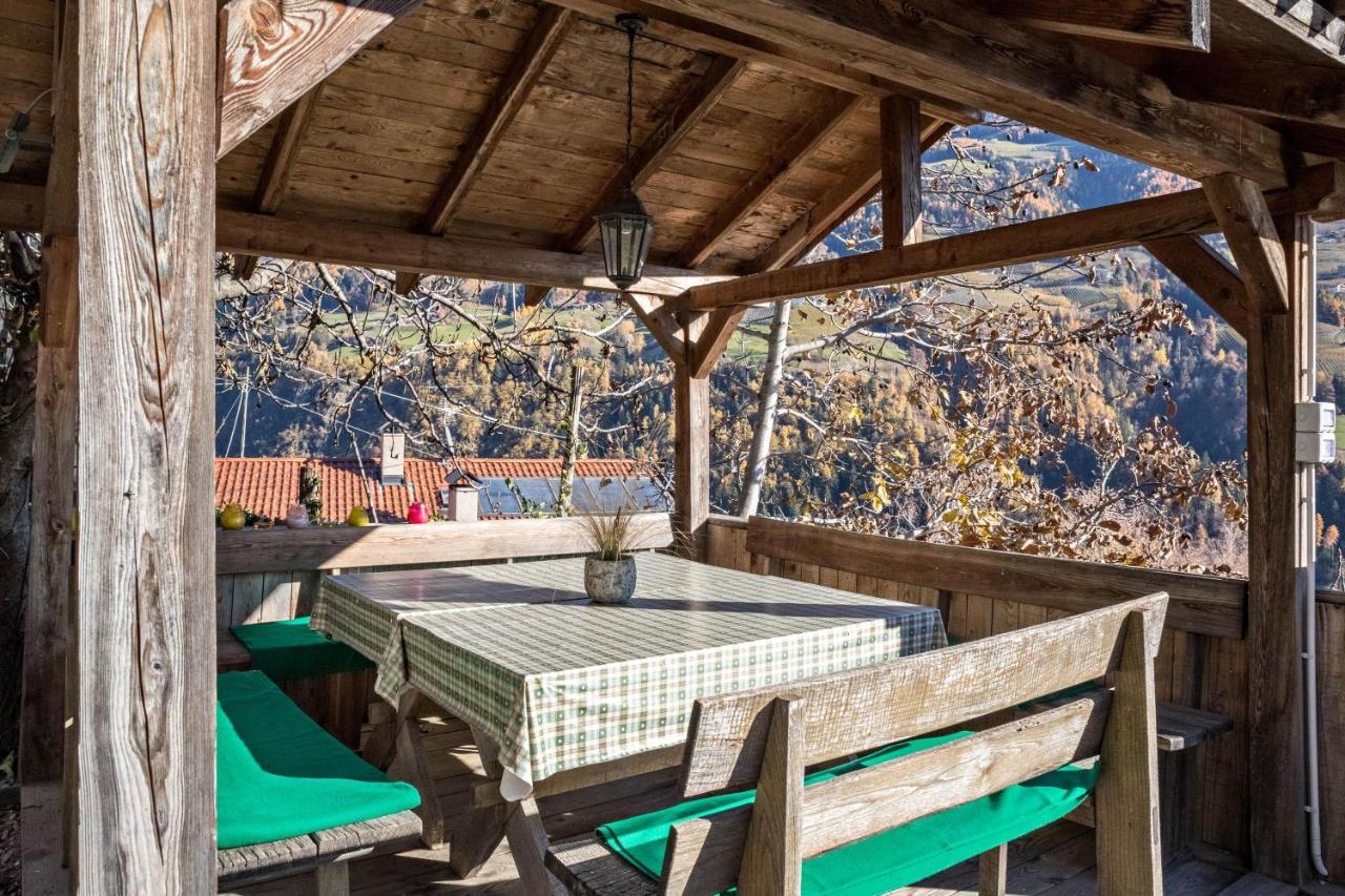 Oberegghof Ferienwohnung Garten Rifiano Exterior photo
